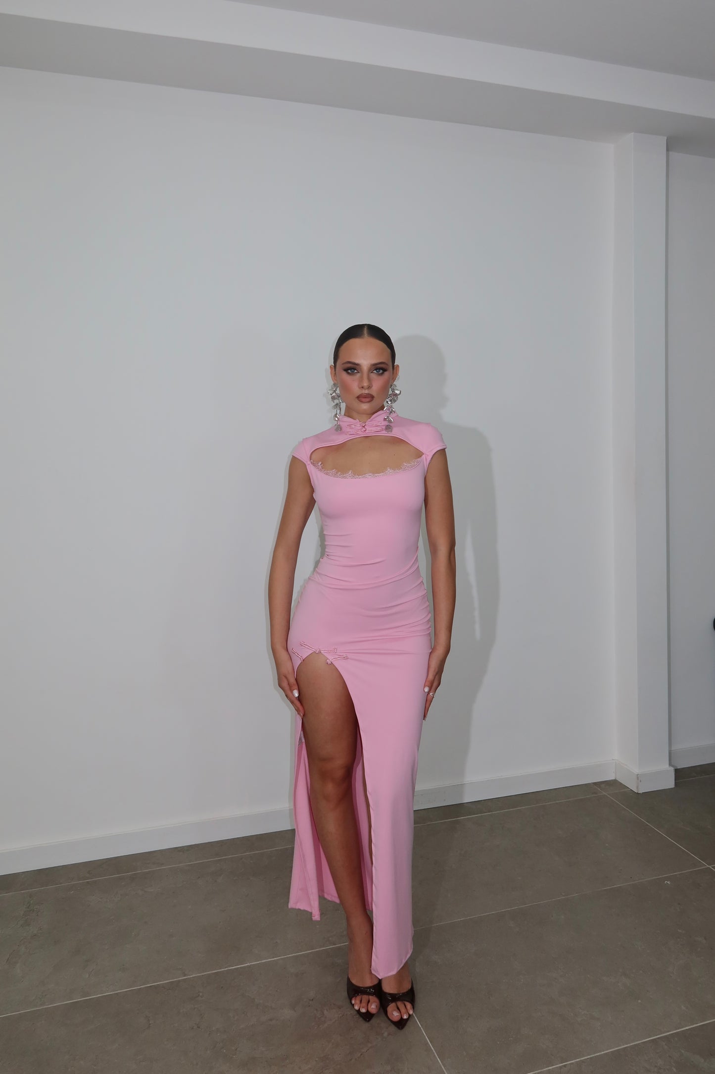 LongDress KOBE rosa
