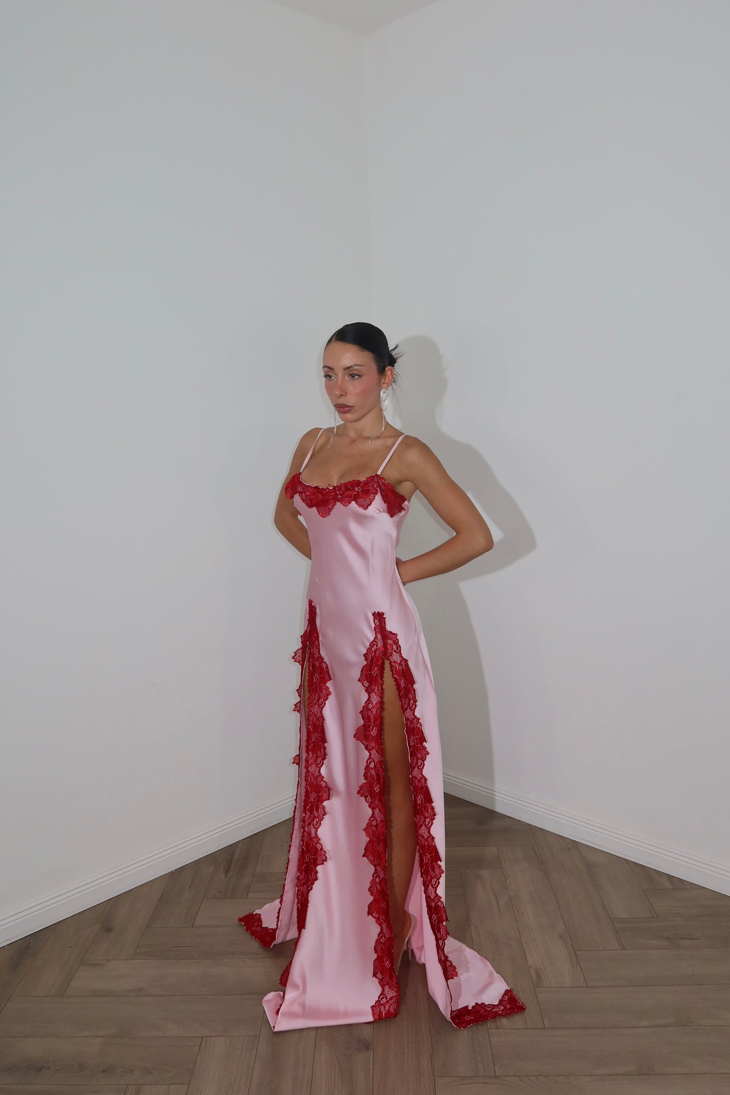 LongDress REINA rosa