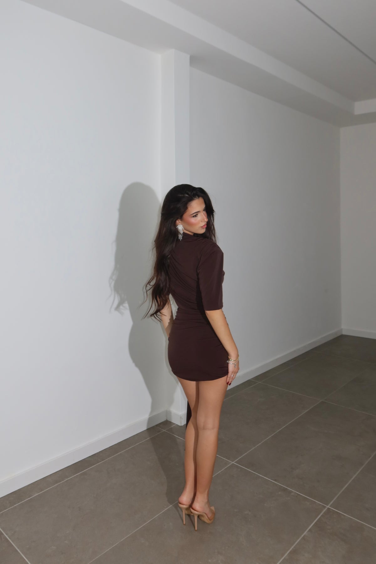 Minidress DIPLOMAT choco