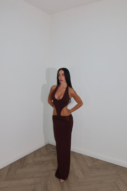 LongDress MAVERICK choco
