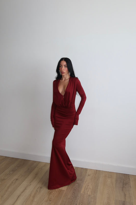 LongDress BARBADOS bordeaux