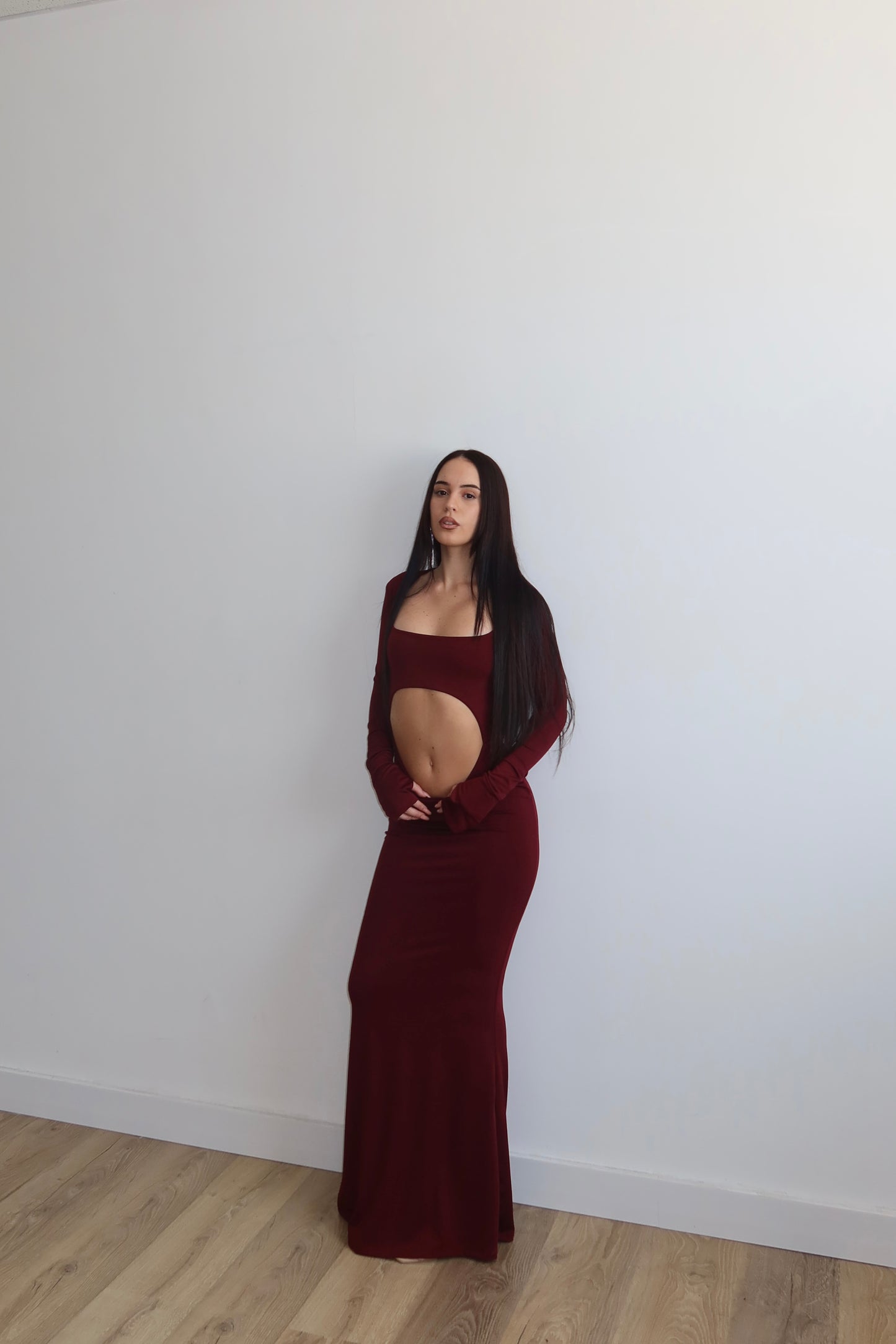 LongDress GISELLE bordeaux