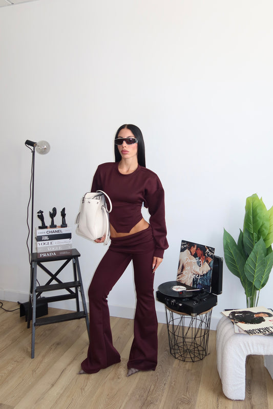 Cordset BUSTINO prugna