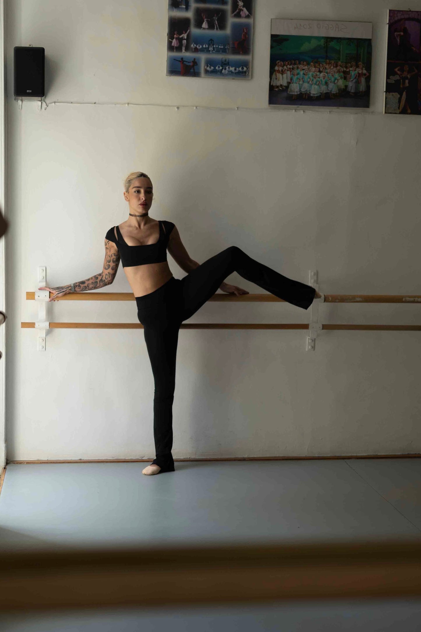 LEGGINGS ZAMPA SCULPT NERO