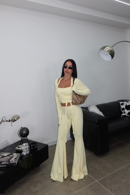 Cordset ROCHELLE giallo