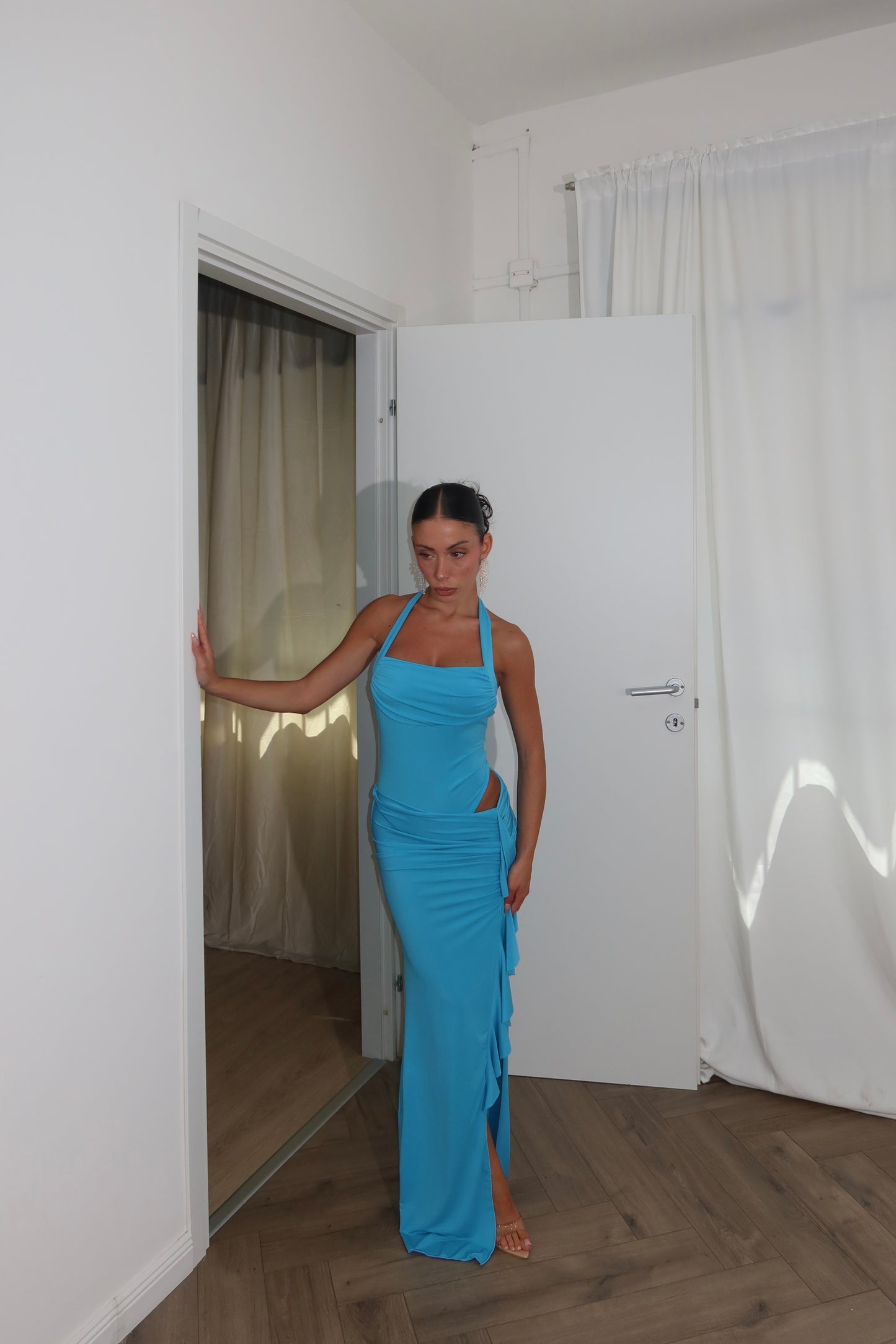 LongDress LEA azzurro
