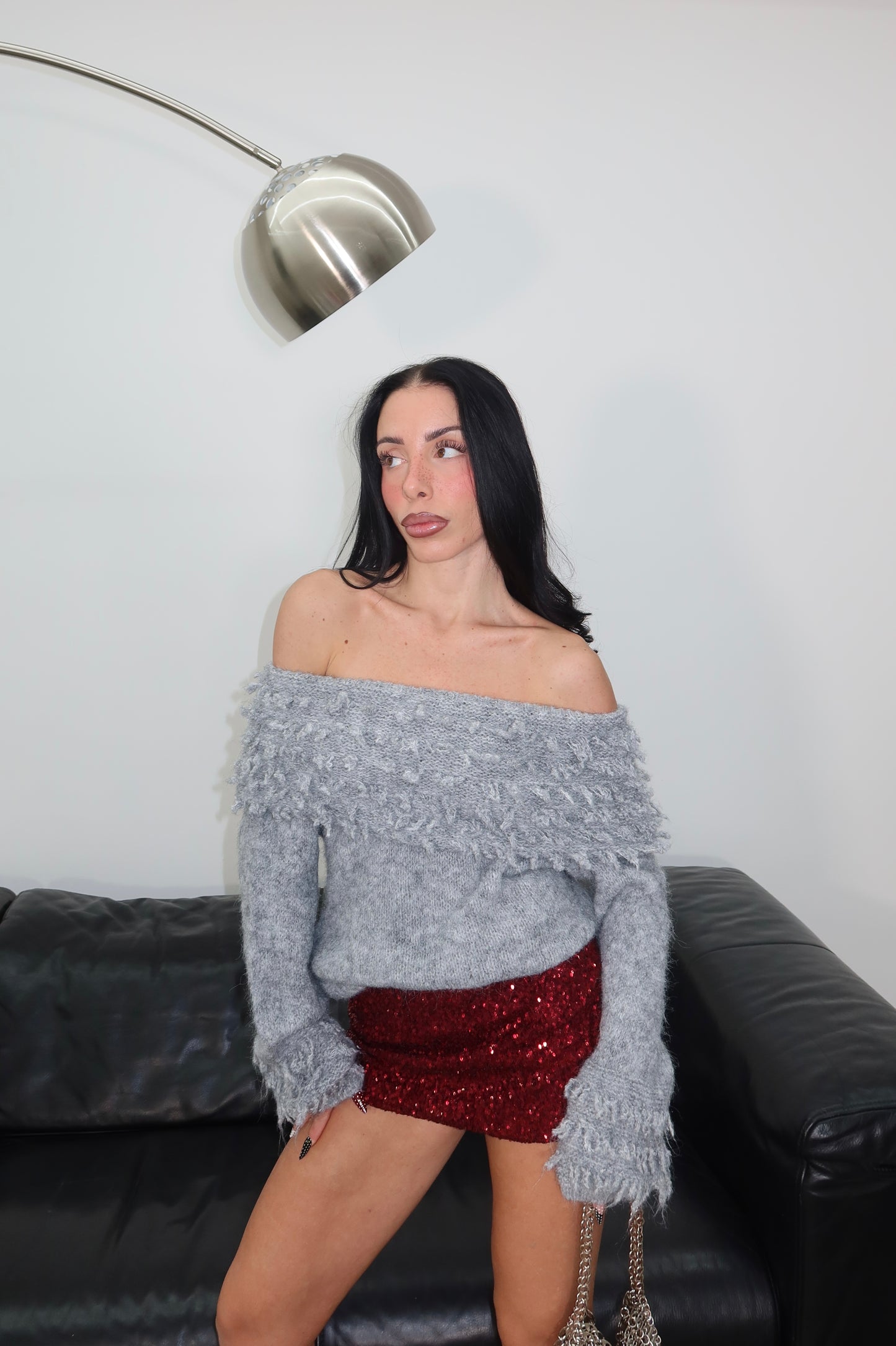 PantaGonna PAILLETTES bordeaux