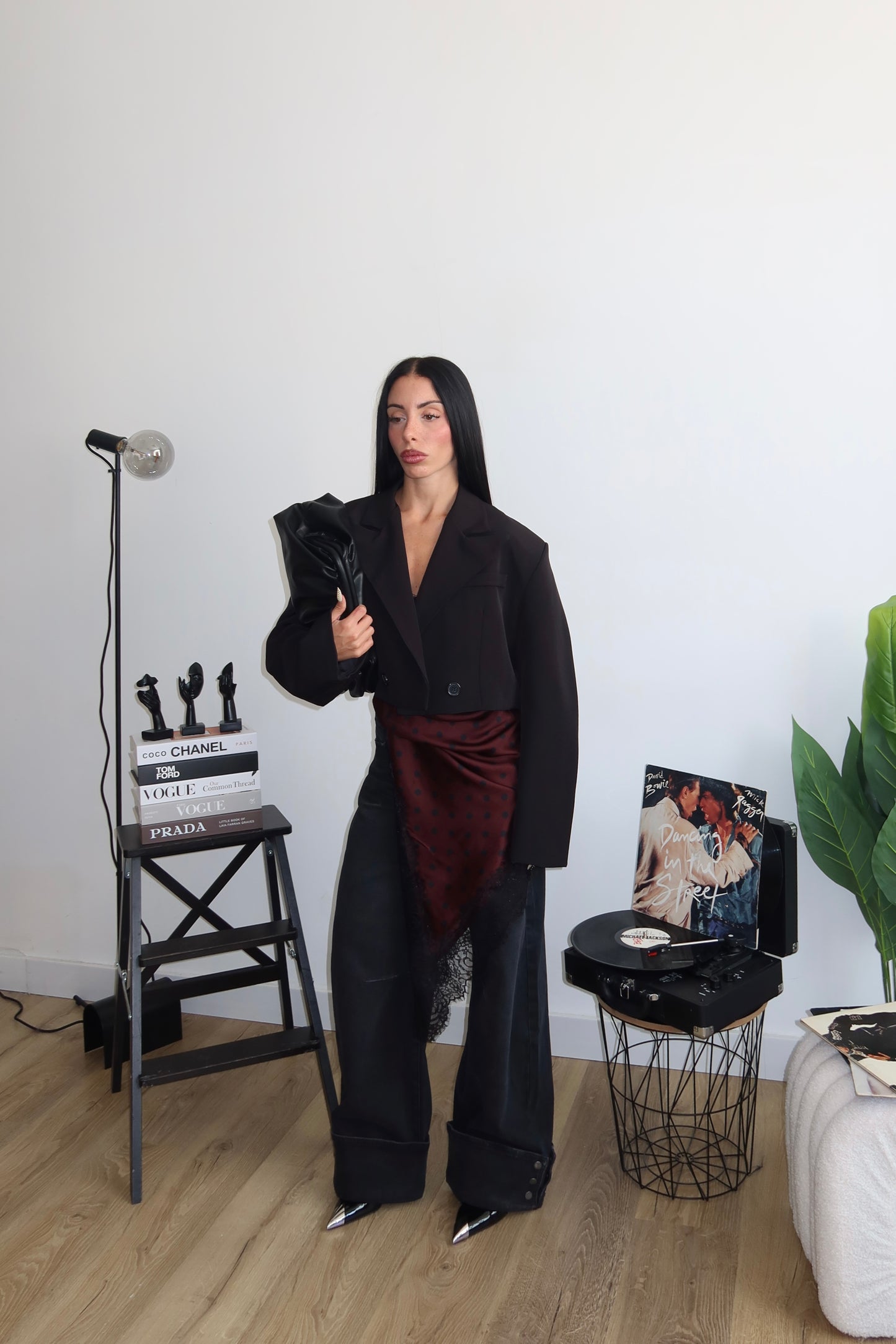 LongShirt POIS BY LUMINA bordeaux