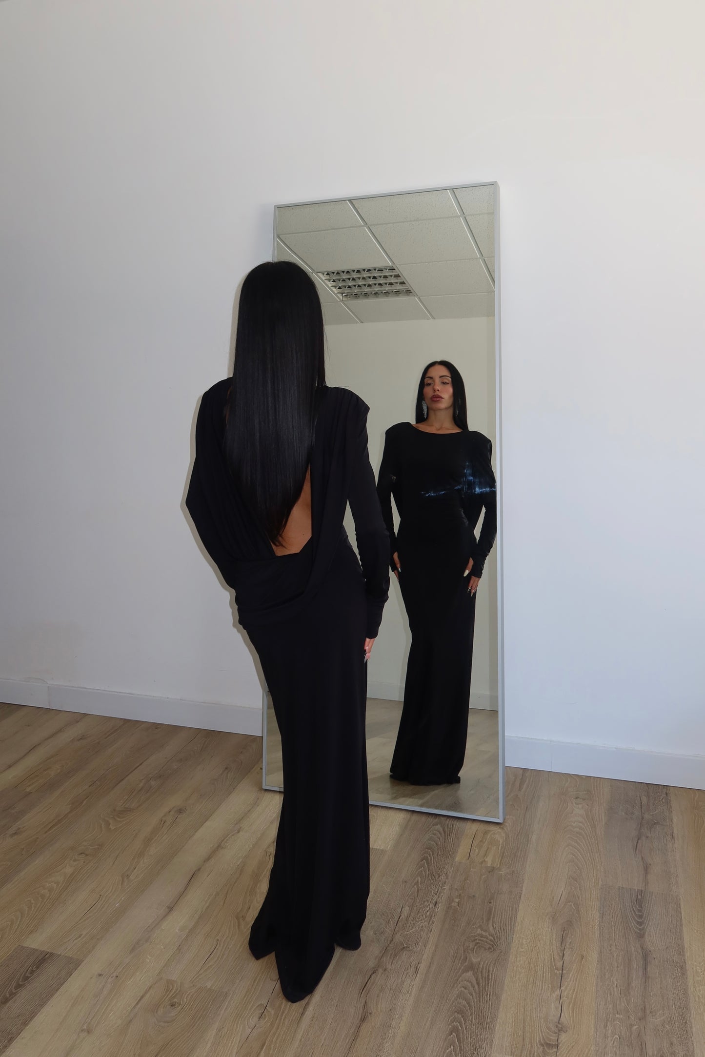 LongDress MIDORI nero