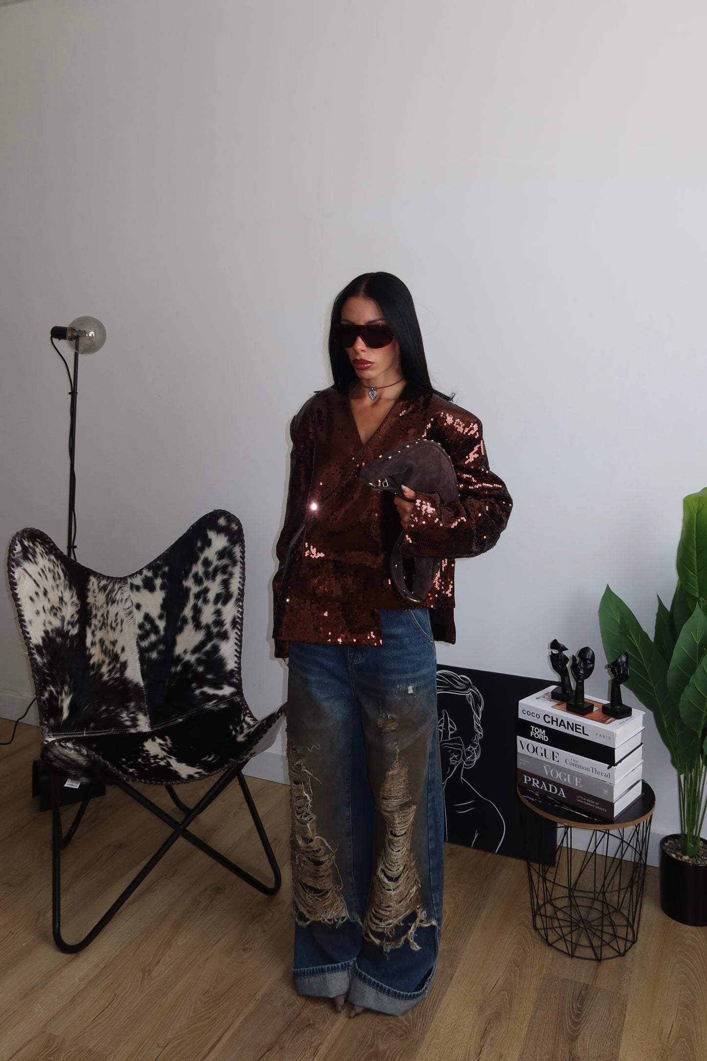 Jacket DISCO bronzo