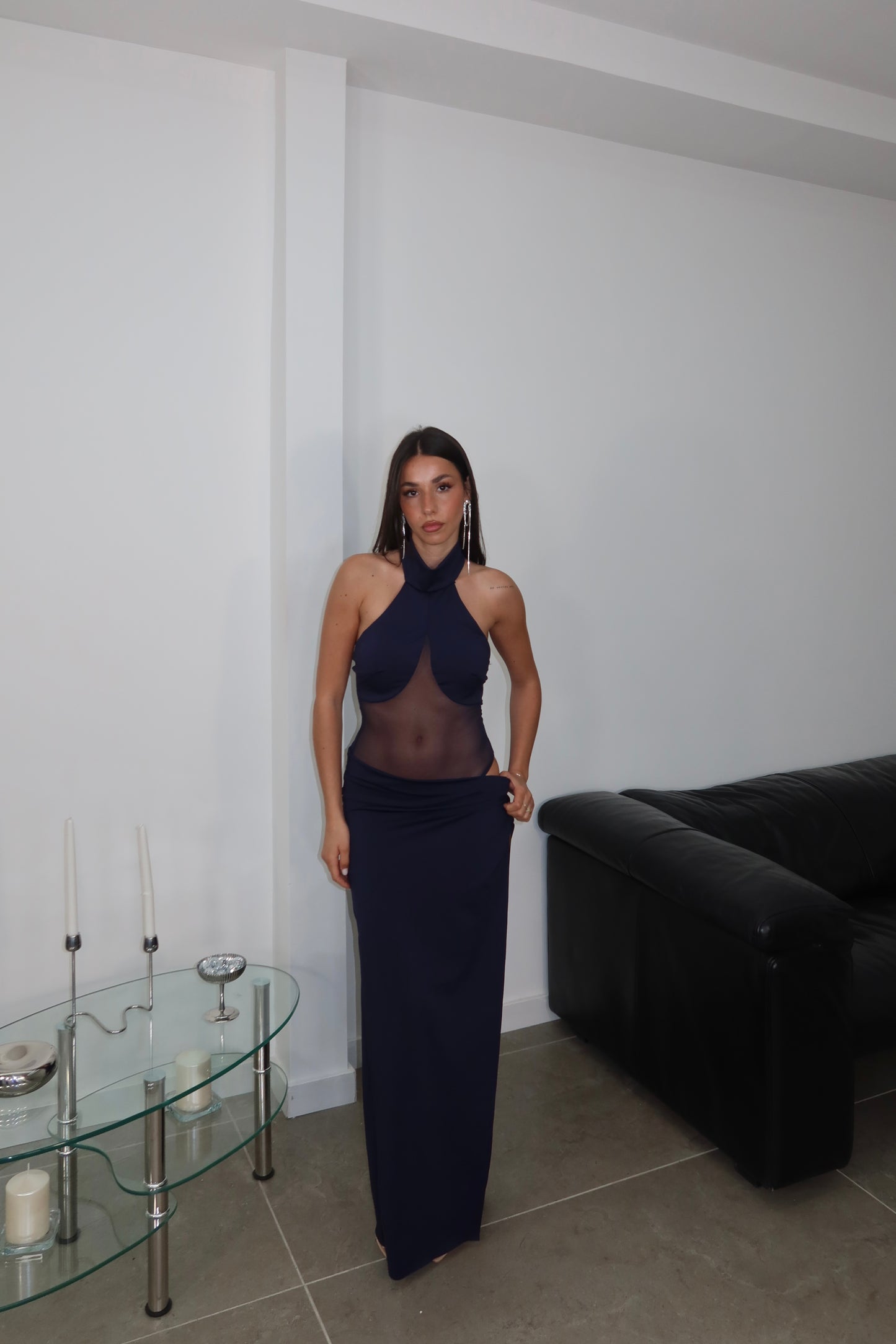 LongDress KISS ME blu