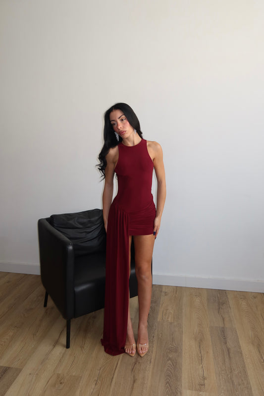 Dress TWIGA bordeaux