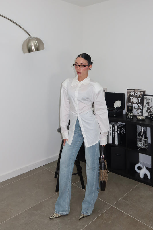 Camicia YES OR NAH bianco