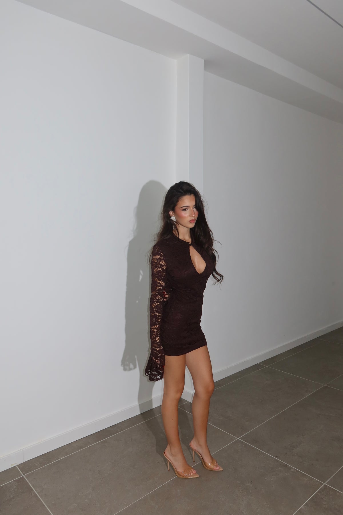 Dress FUEGO choco