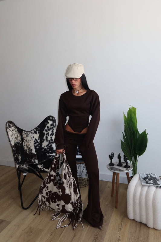 Cordset BUSTINO choco