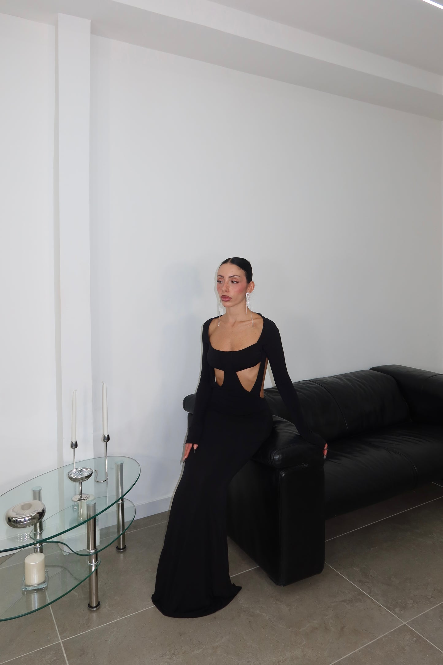 LongDress MELODY nero