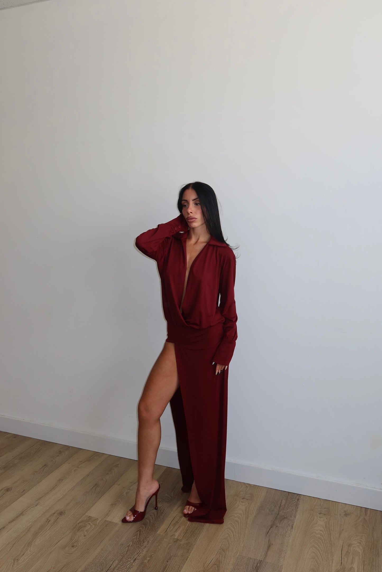 LongDress TATIANA bordeaux