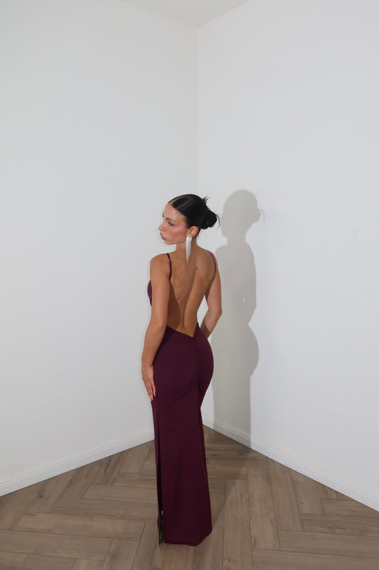 LongDress MIRELA wine