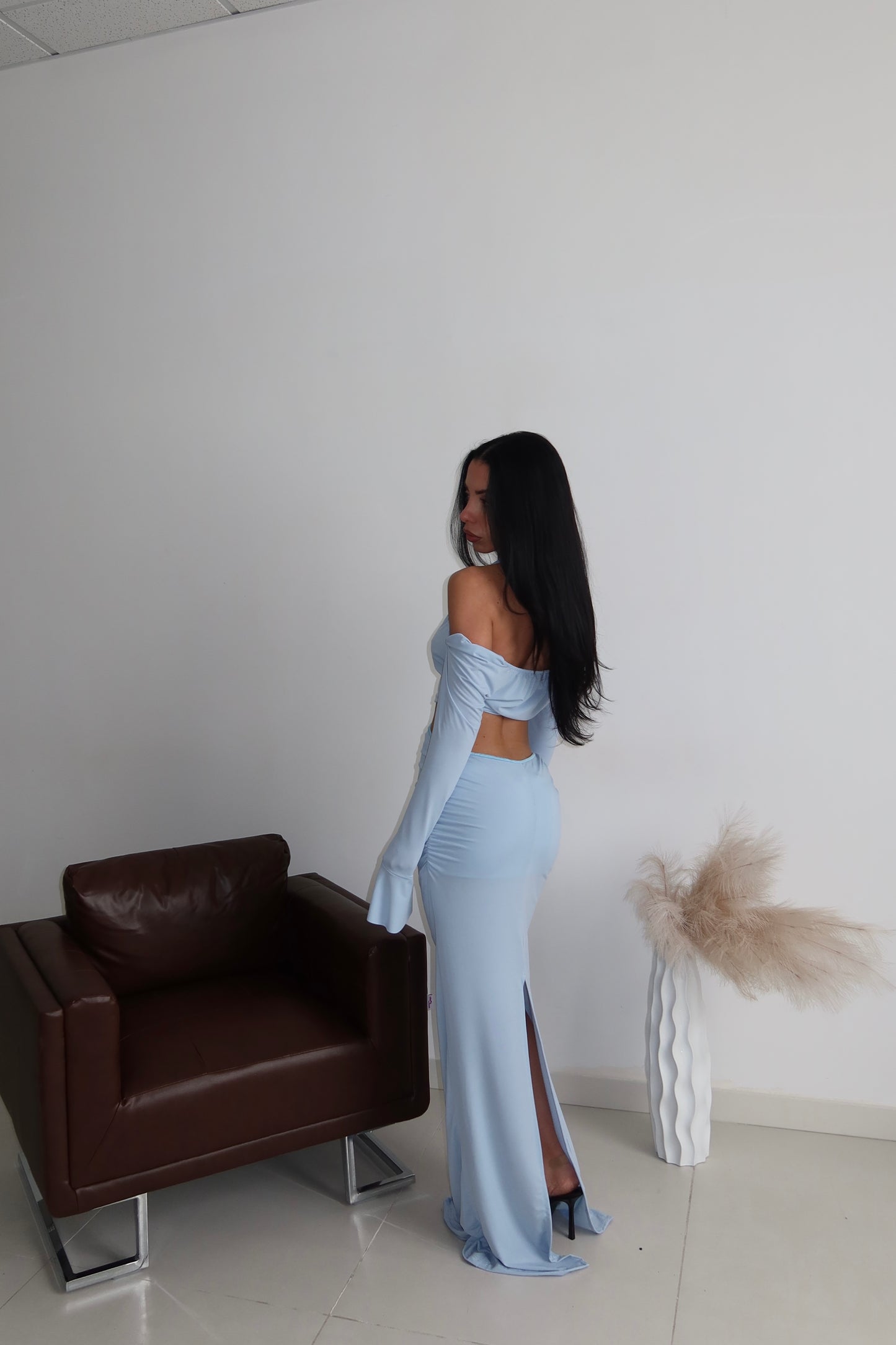 Long Dress SUGAR celeste