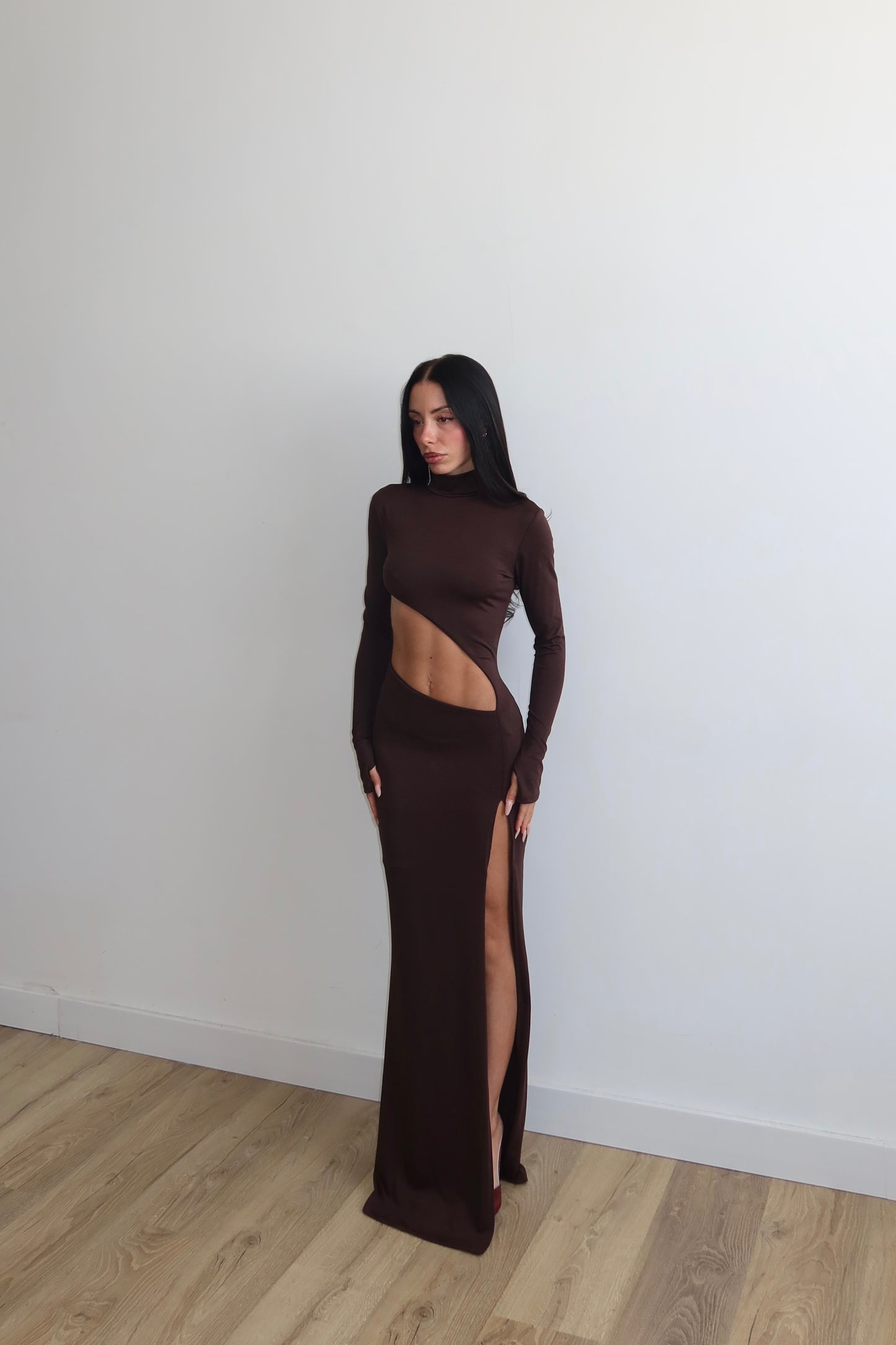 LongDress ARTEMIDE choco