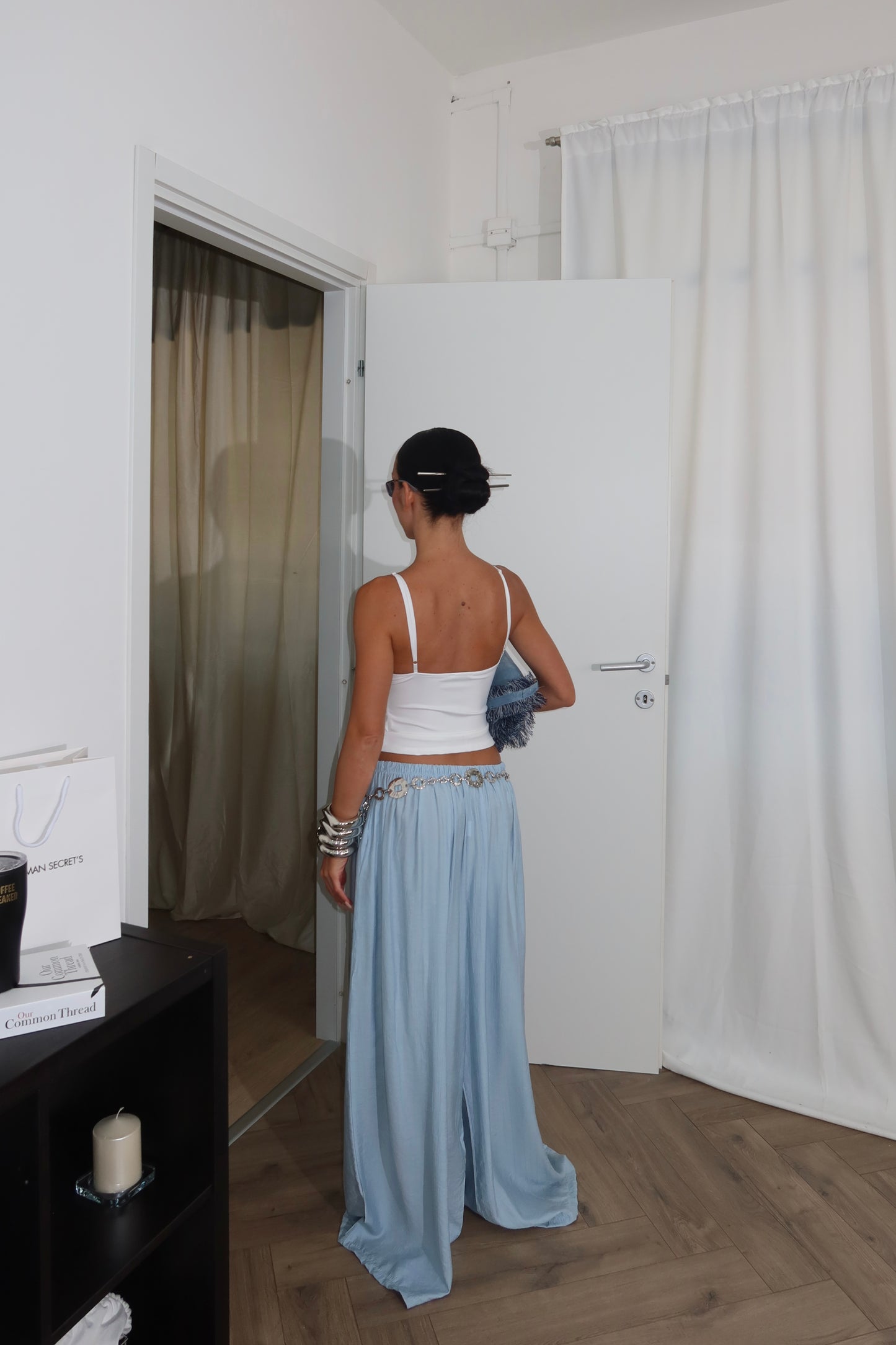 Pants FRESCO azzurro