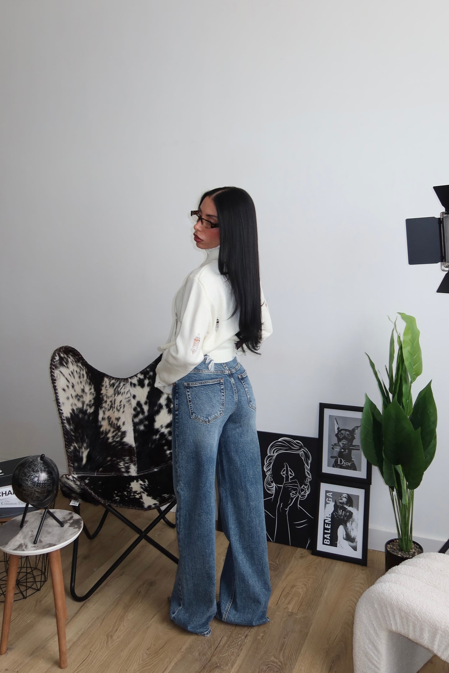 Maglione SPILL bianco