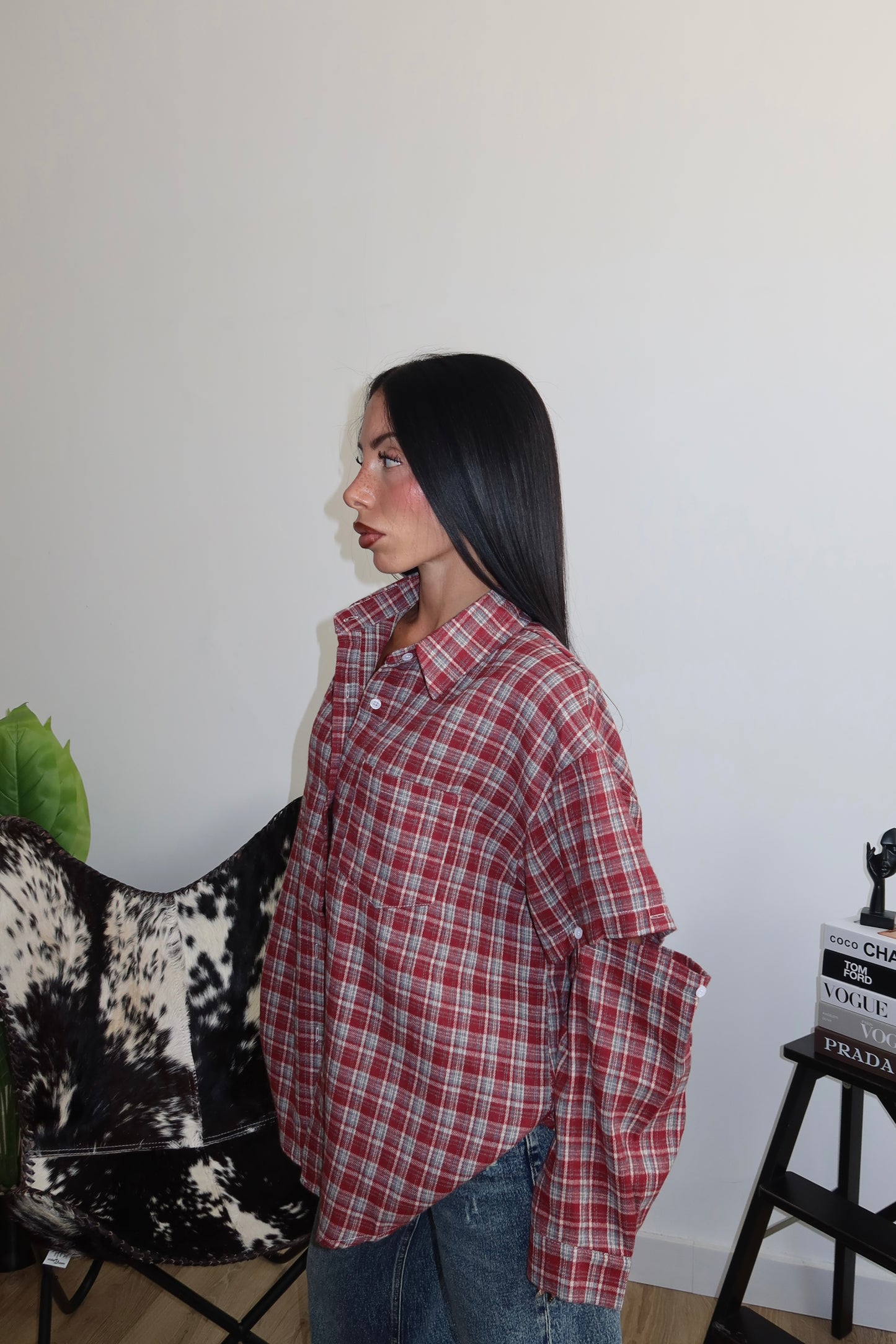 Camicia COUNTRY GIRL bordeaux