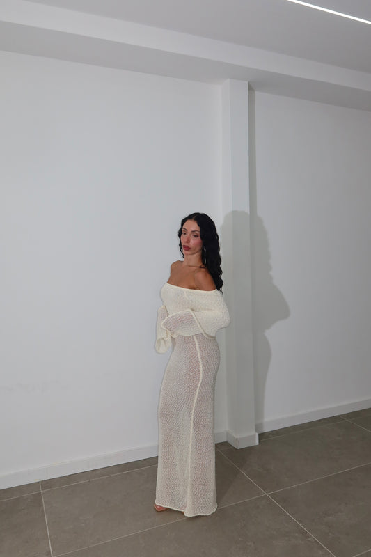 Longdress EUNICE panna