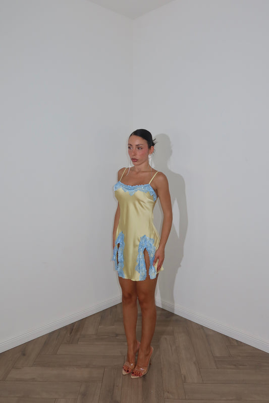 MiniDress REINA giallo