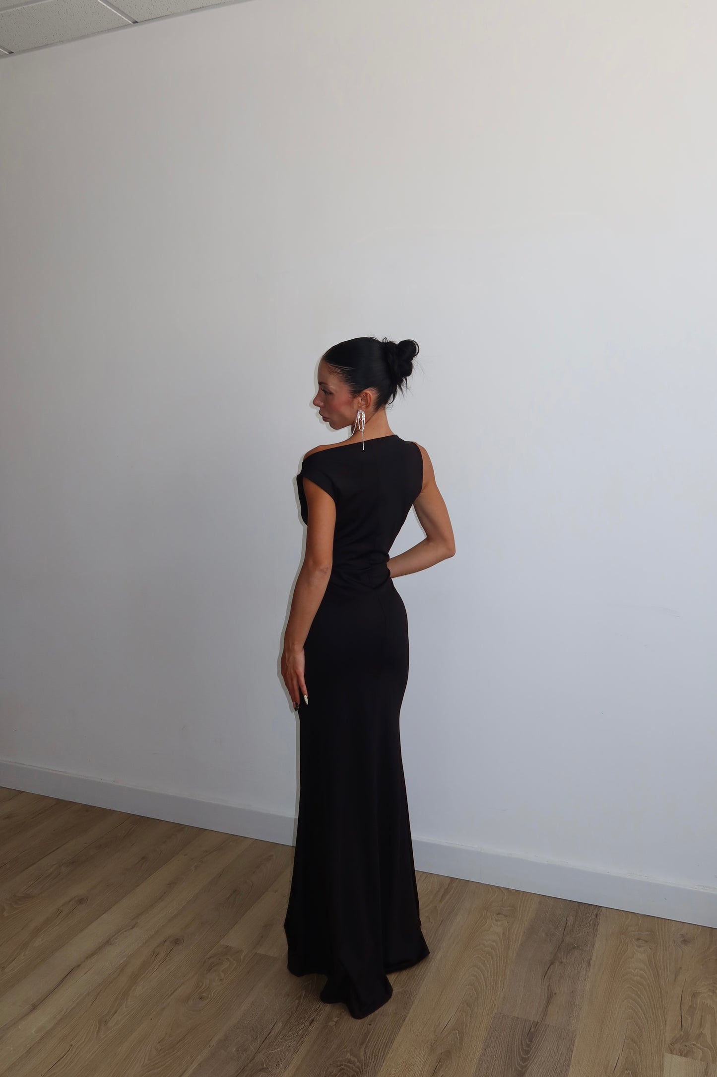 LongDress DRAMA nero