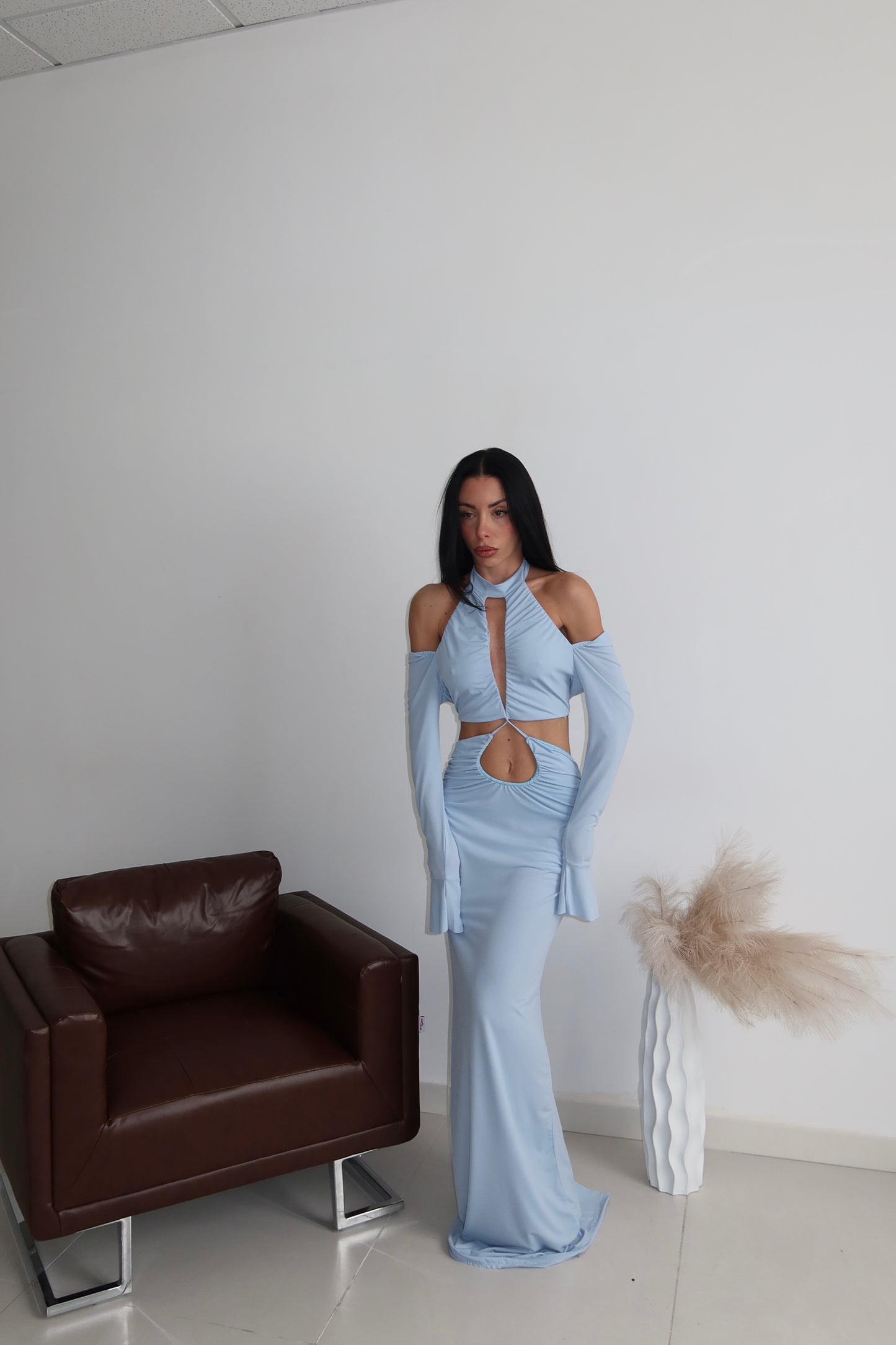 Long Dress SUGAR celeste