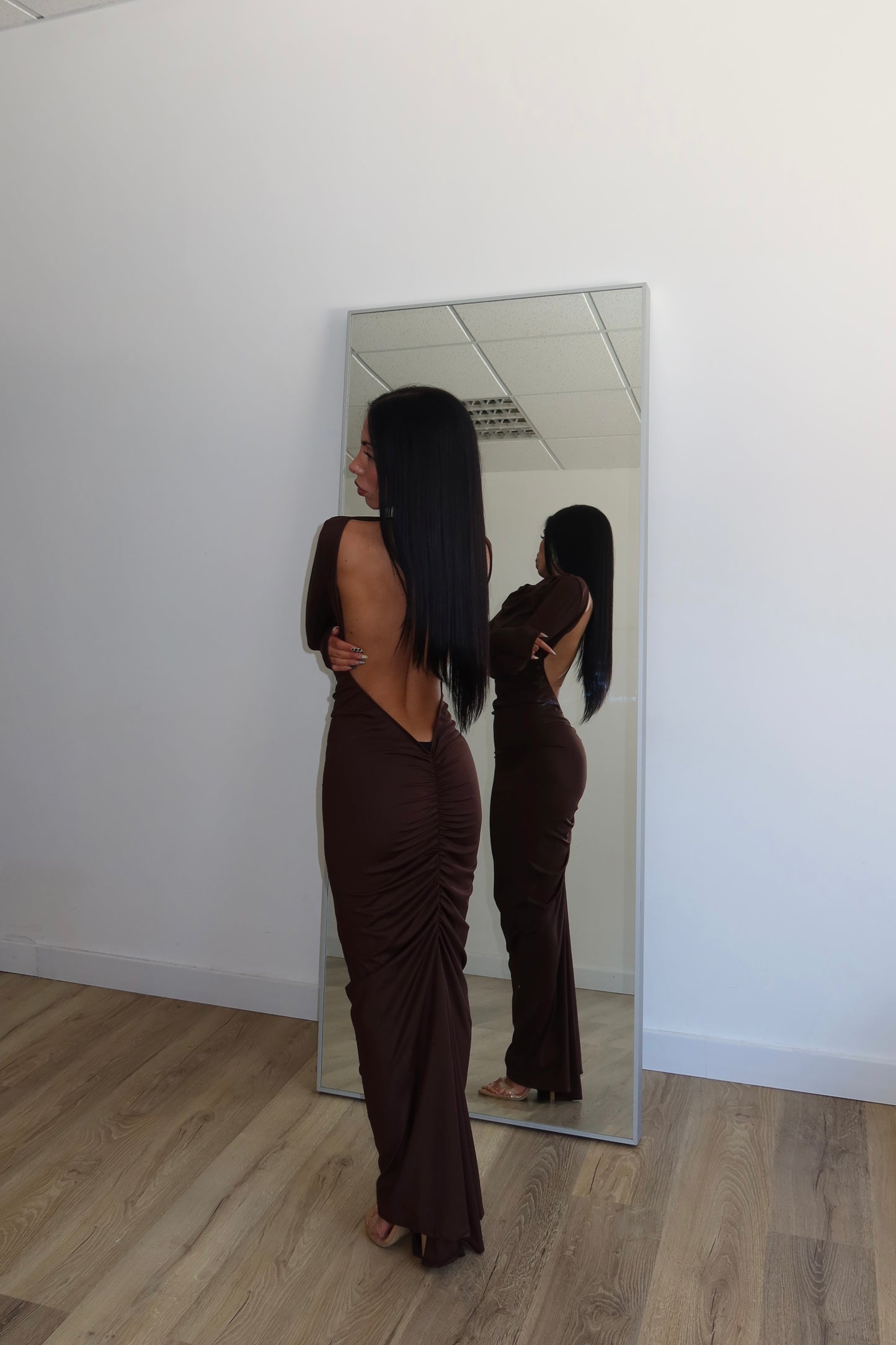 LongDress IVANA choco