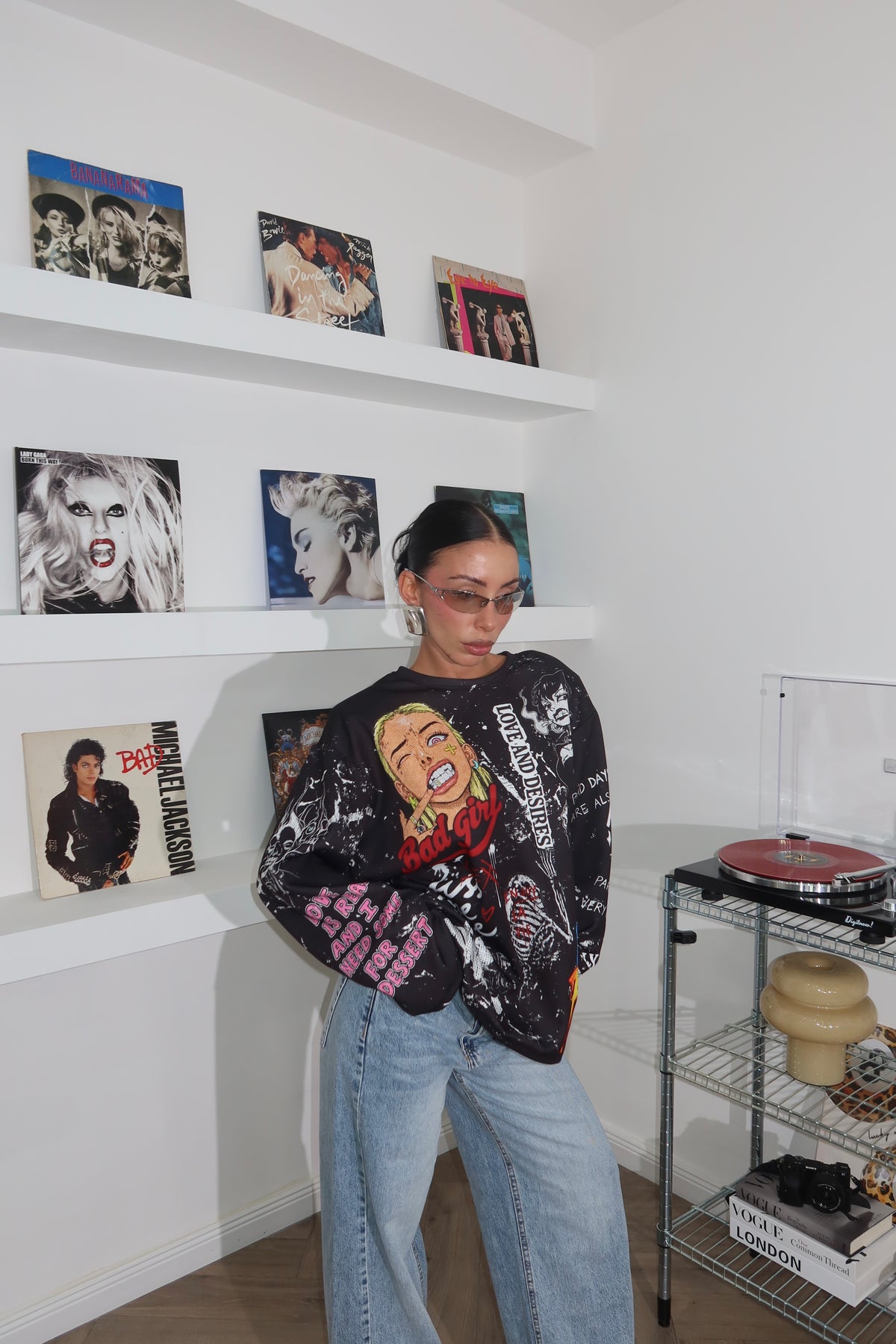 Maglia BAD GIRL nera