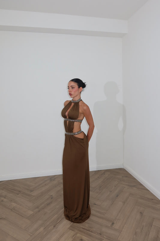 LongDress MEMORIZE verde oliva