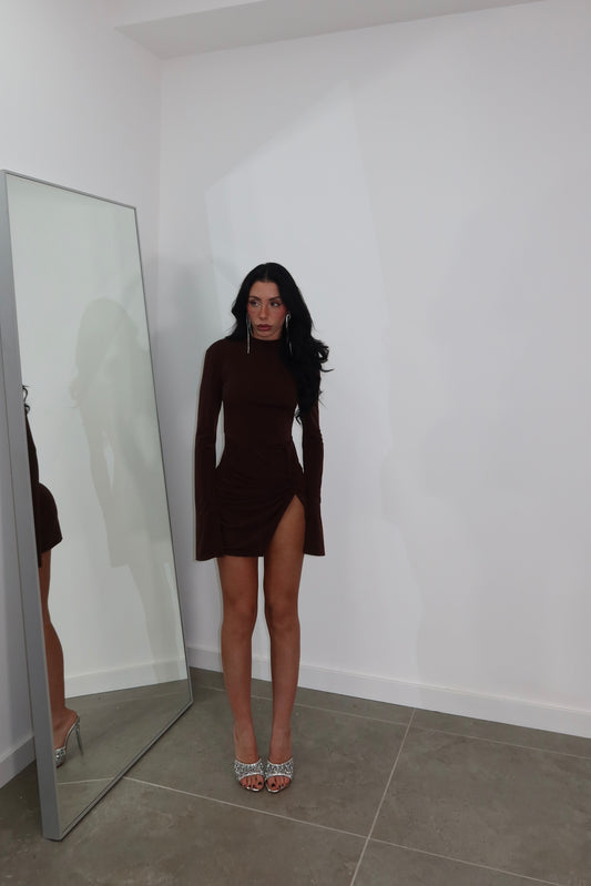 MiniDress ARRICCIO choco