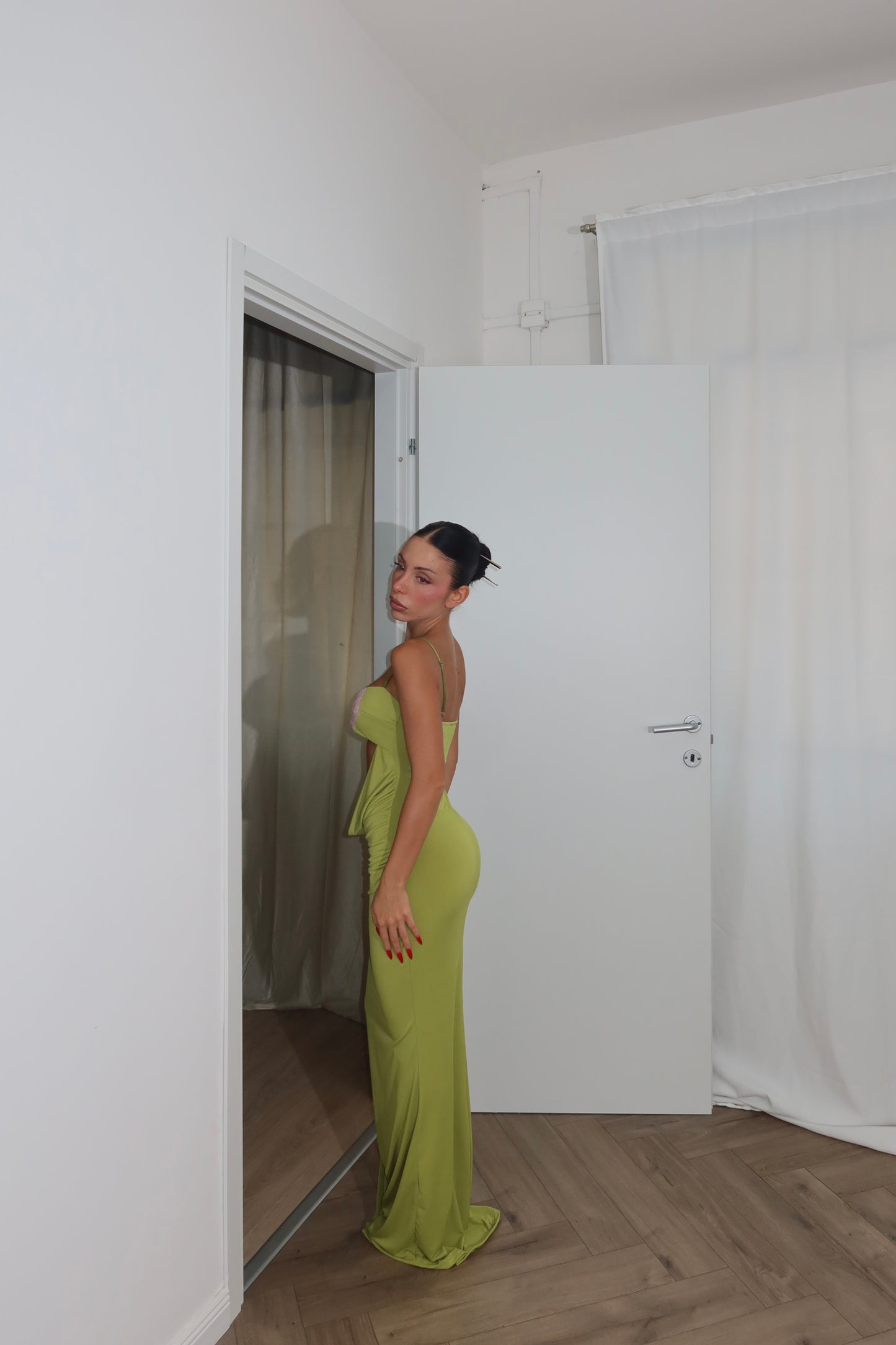 LongDress TRUE verde