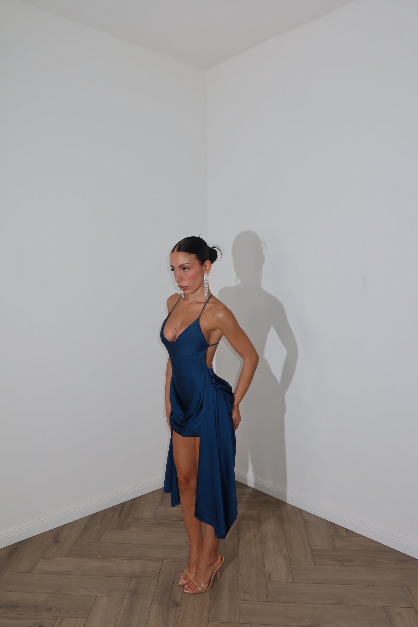 MiniDress ELLA ottanio