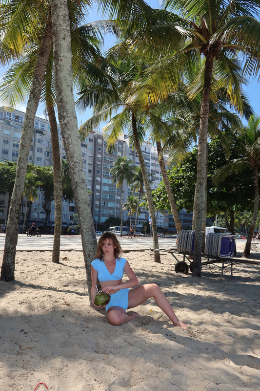 SHORTS MARISTELA AZZURRO