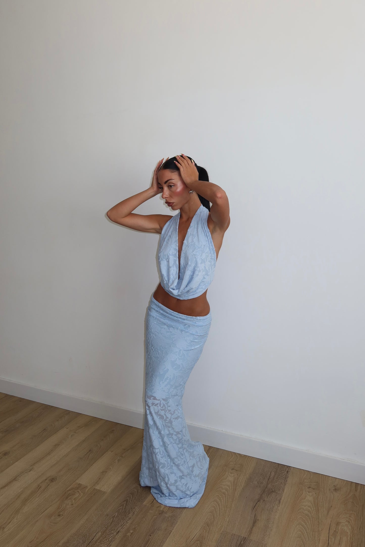 Cordset DRUSILLA celeste