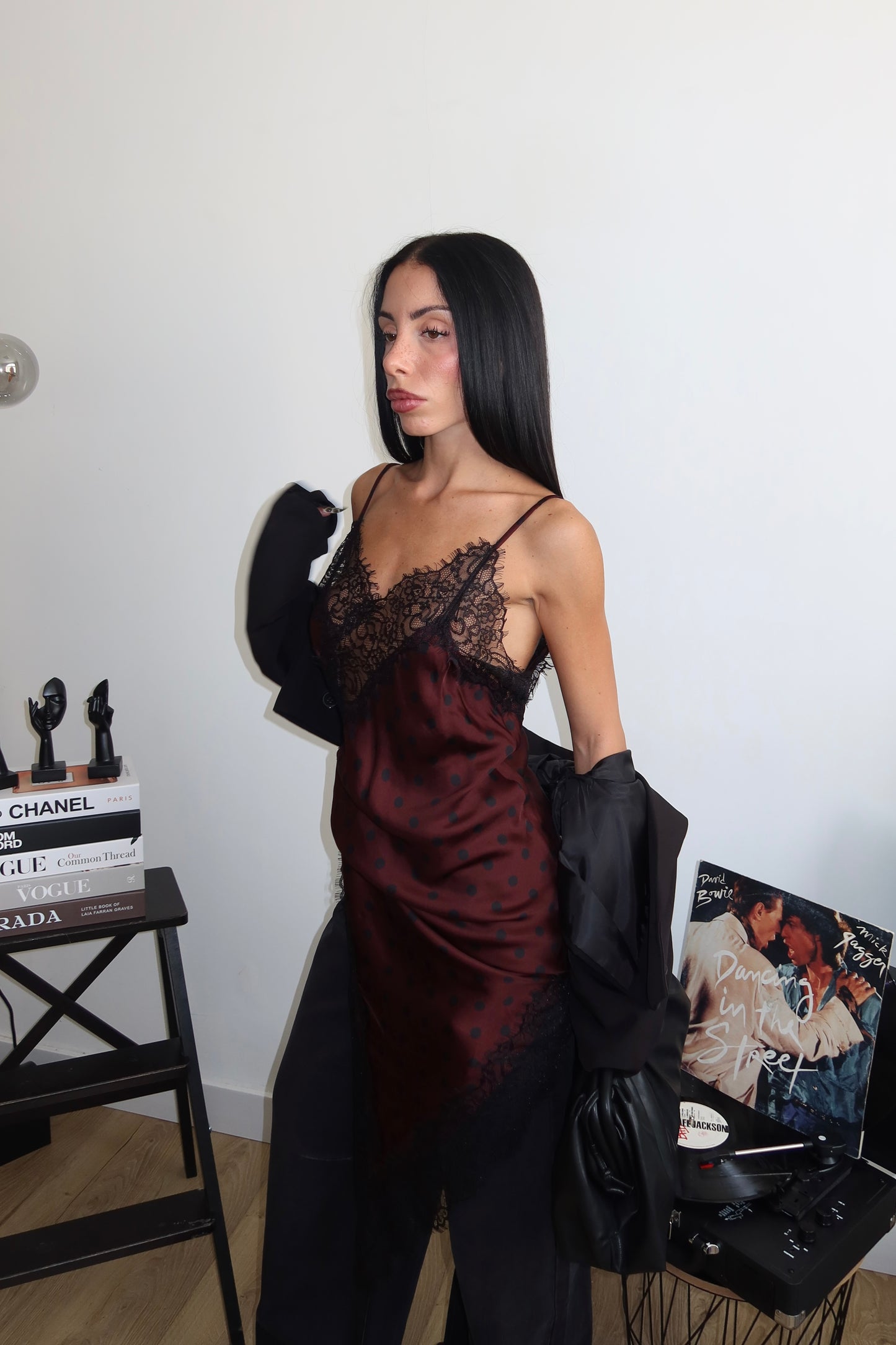 LongShirt POIS BY LUMINA bordeaux