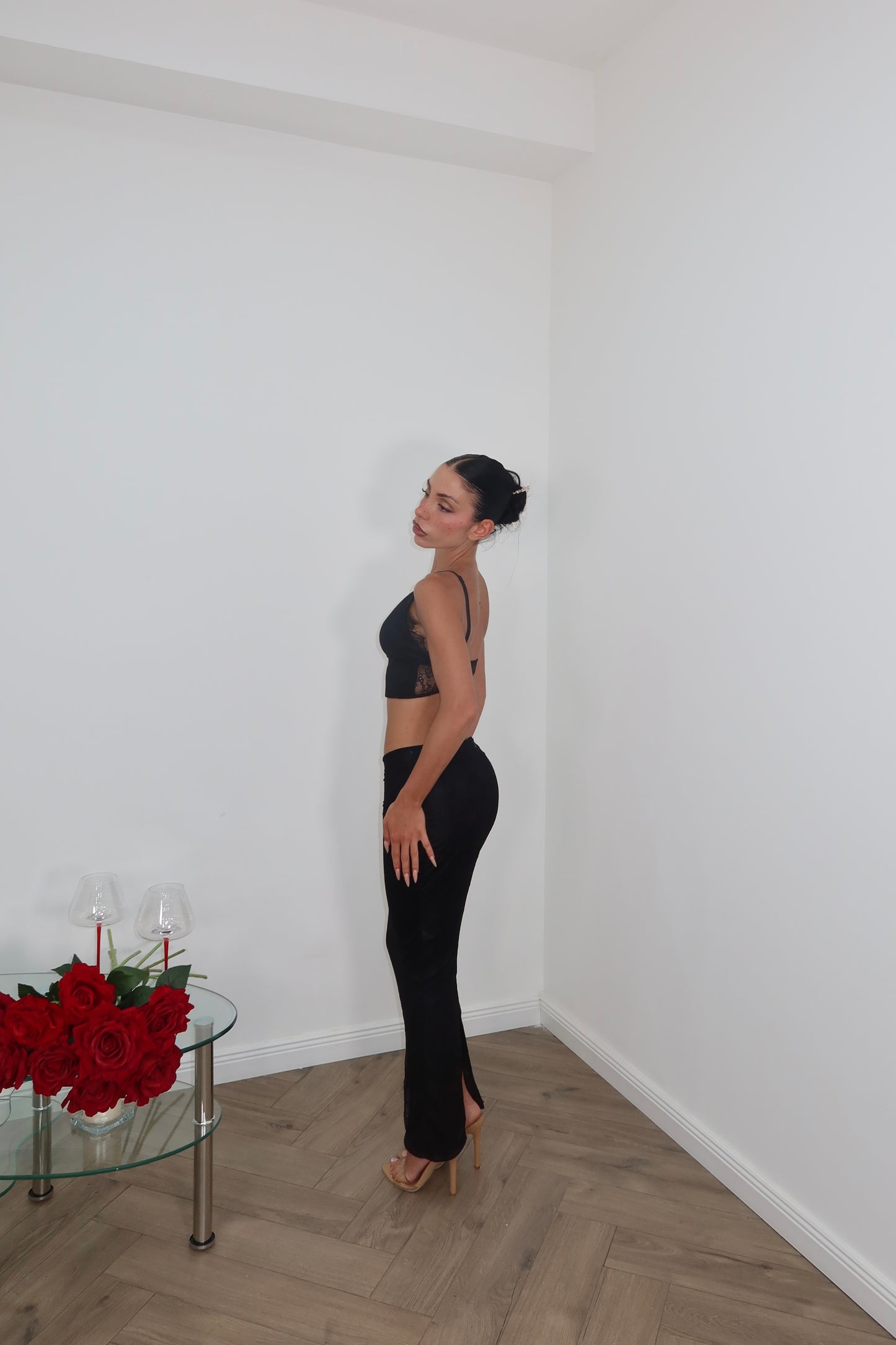 Cordset CRESSIDA nero