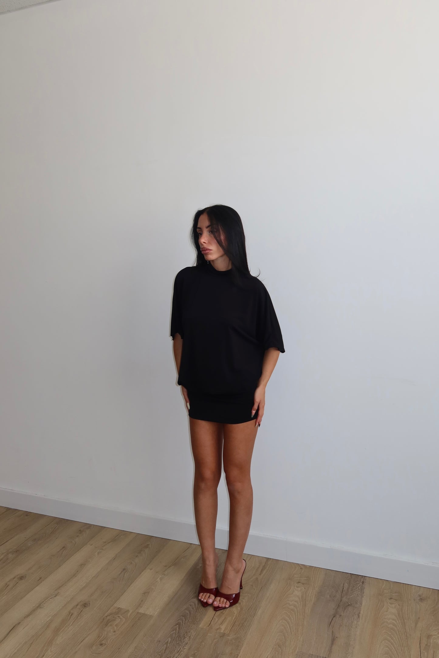 MiniDress NO REPLY nero