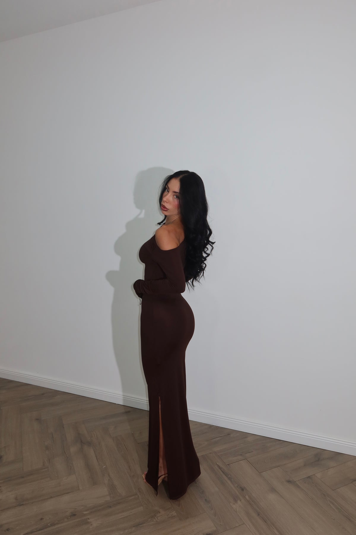 LongDress KIM choco
