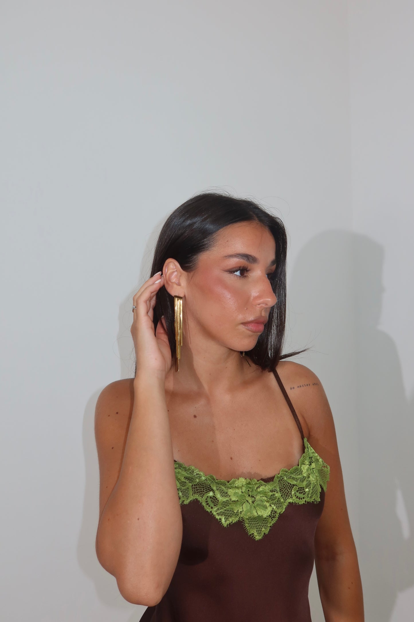 EARRINGS GOLD RAIN