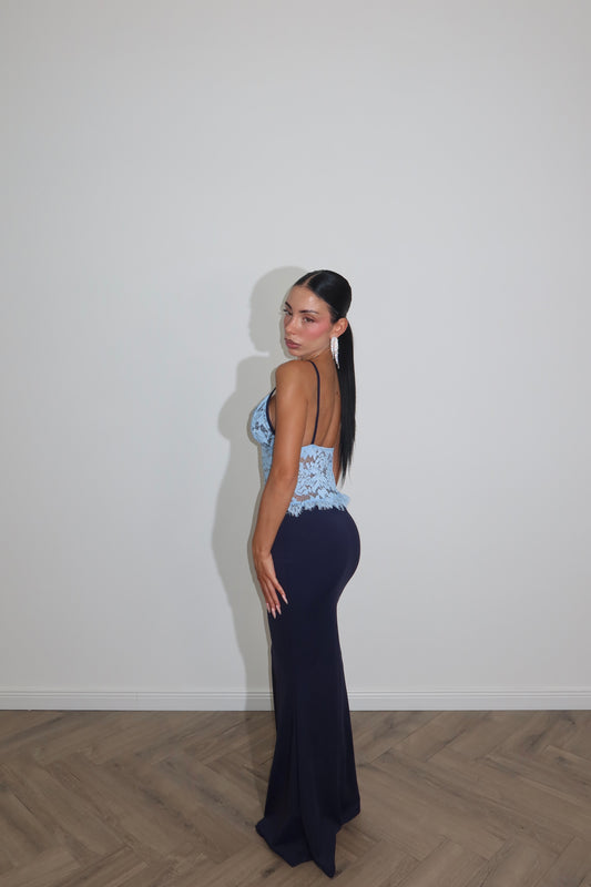 LongDress PARK blu/azzurro