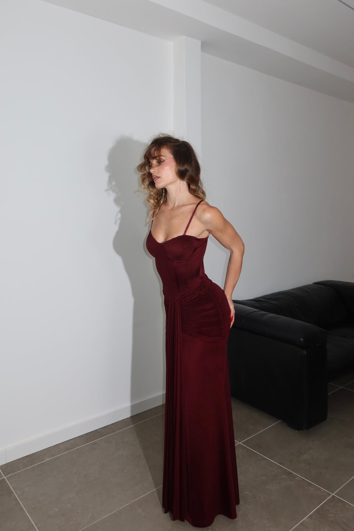LongDress MAVI bordeaux