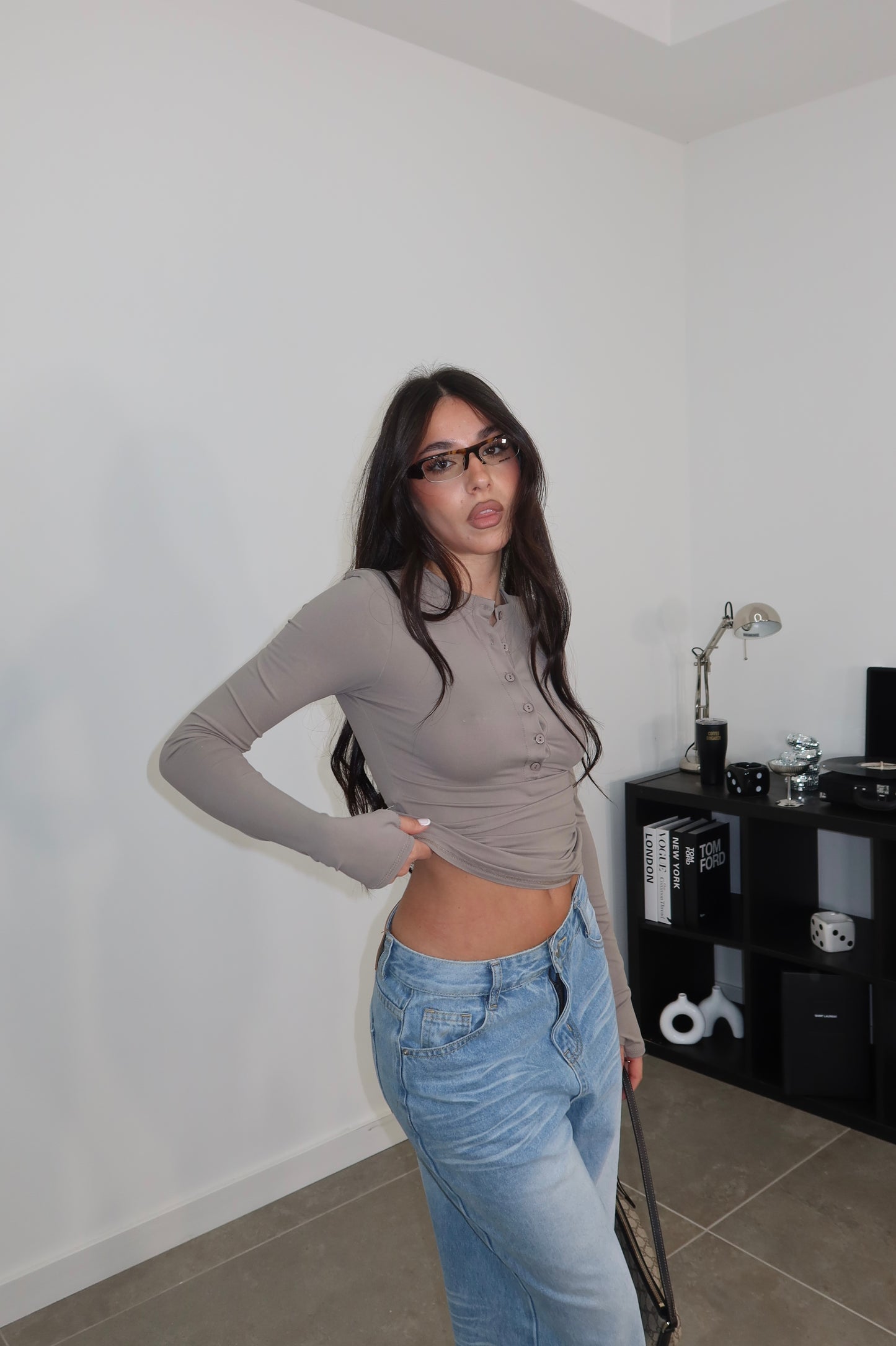 Maglia ELENA G. Fango