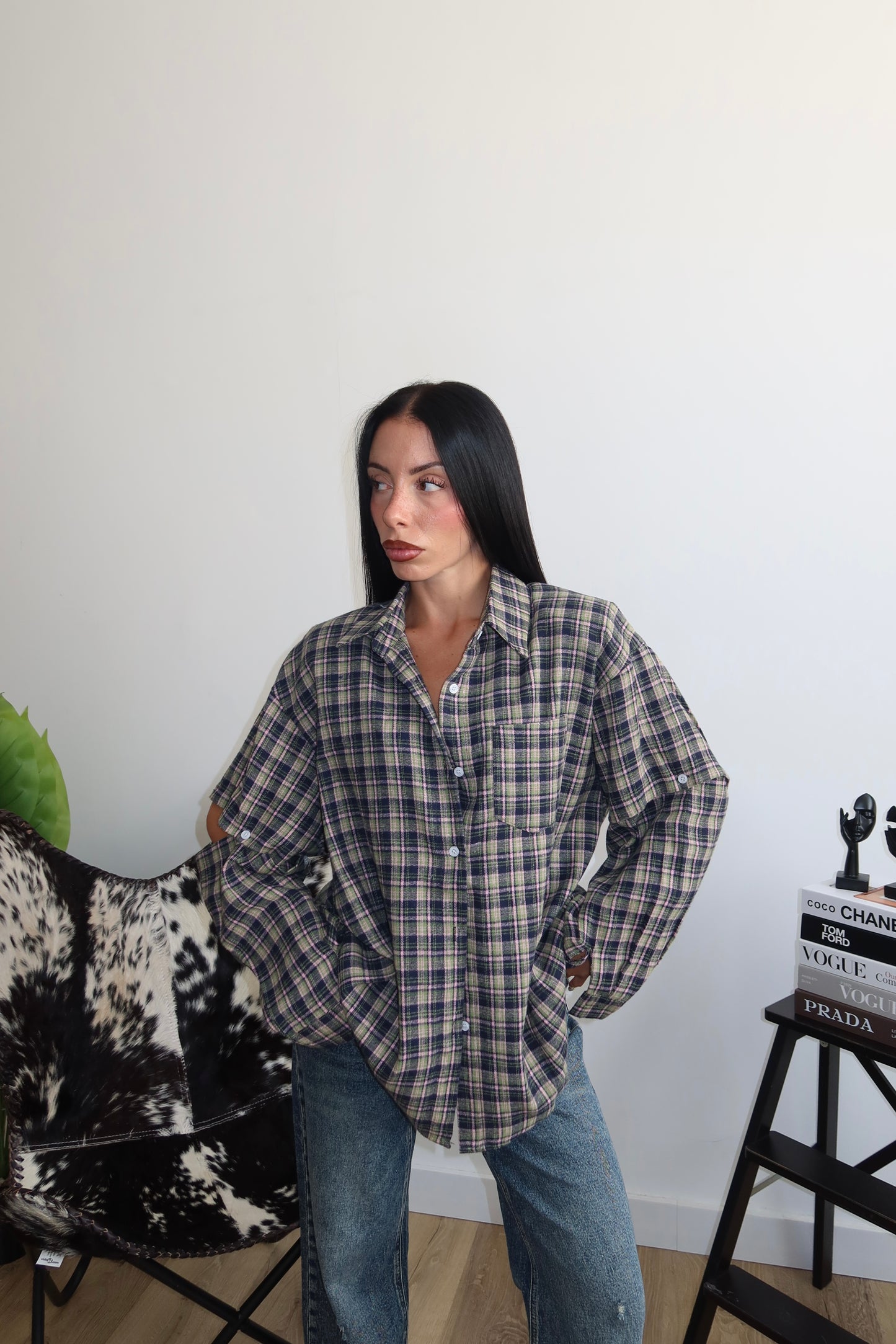 Camicia COUNTRY GIRL verde
