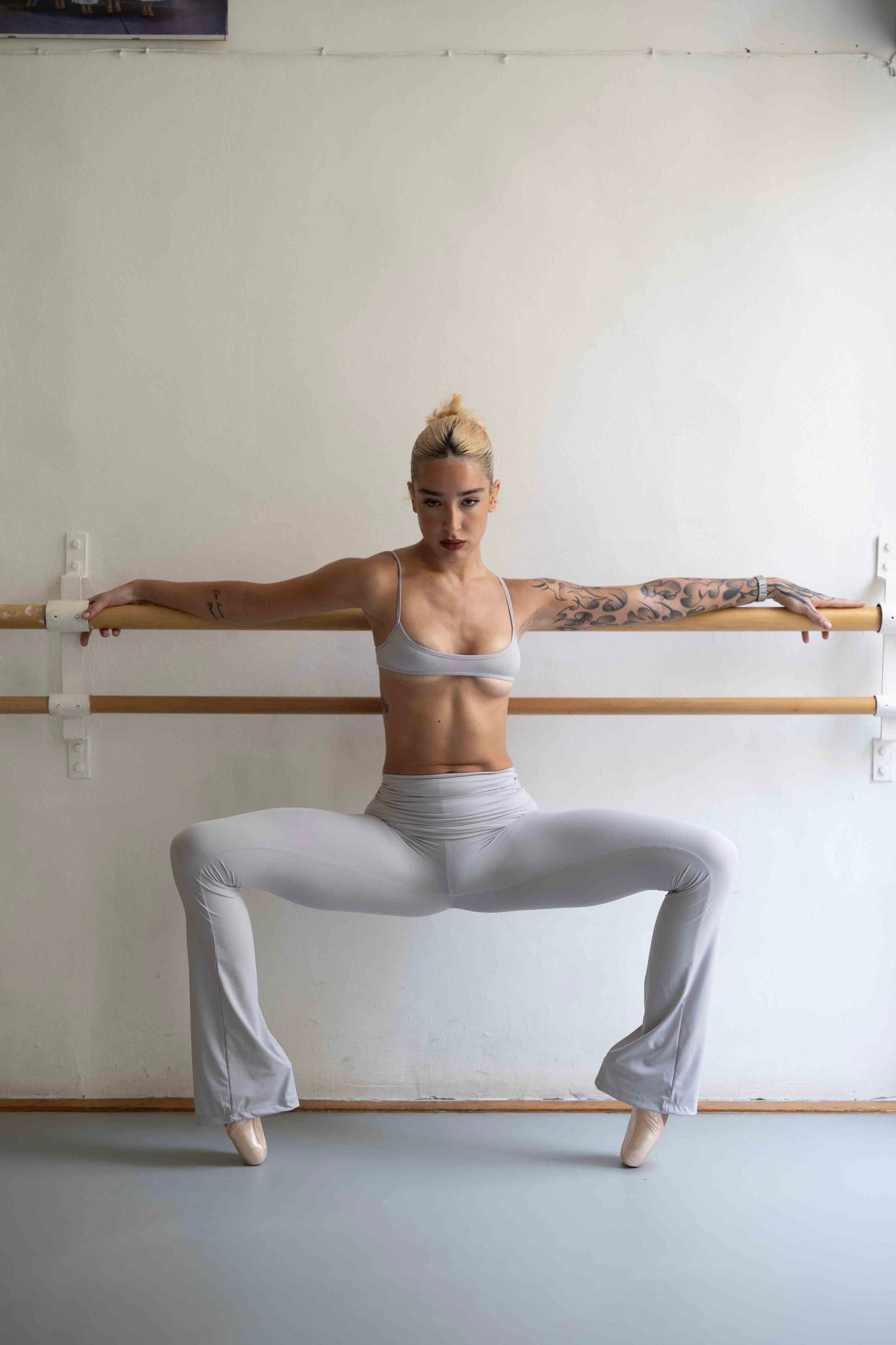 LEGGINGS IMPRESS GRIGIO