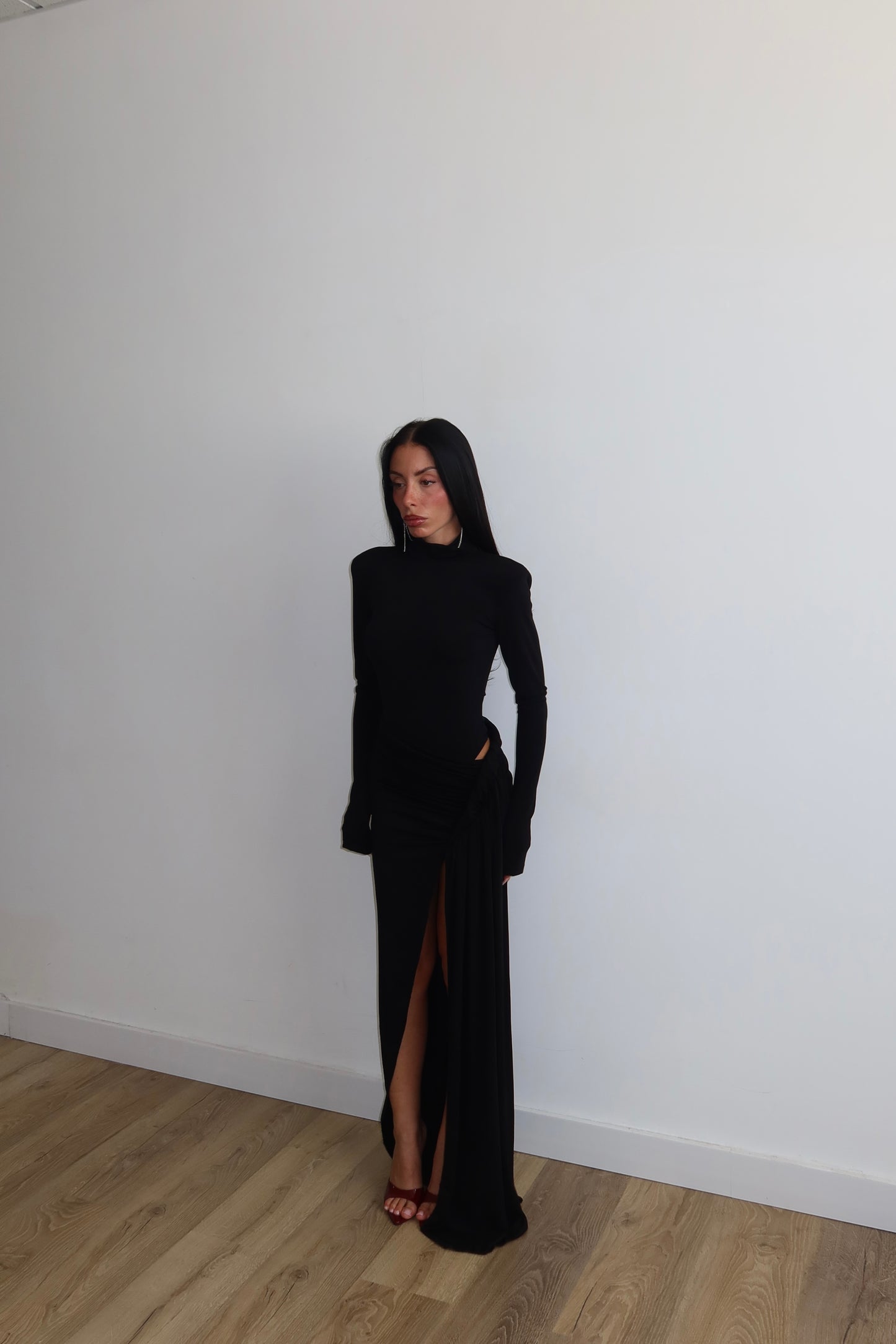 Cordset CLARISSA nero